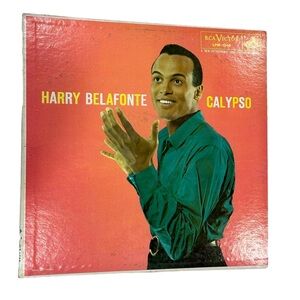 Harry Belafonte Calypso Vinyl Record Album  LP 33 1/3 Vintage 1956 Original RCA